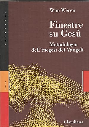 Imagen del vendedor de Finestre su Ges. Metodologia dell'esegesi dei Vangeli. a la venta por Libreria Gull