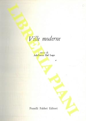 Seller image for Ville moderne. for sale by Libreria Piani