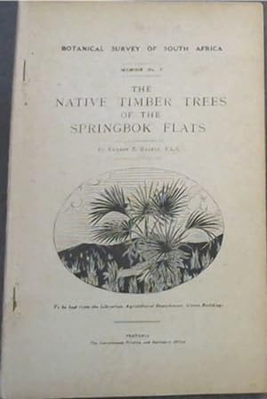 Seller image for Botanical Survey of South Africa, Memoir No. 2 : Botanical Survey of Natal and Zululand for sale by Chapter 1