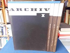 Archiv der Arbeitsgemeinschaft I, III, IV, V (4 Bde.), enthält: Bd. 1: Bauten und Entwürfe 1932-1...