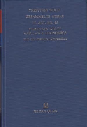 Christian Wolff and Law & Economics. The Heilbronn Symposium (1997).