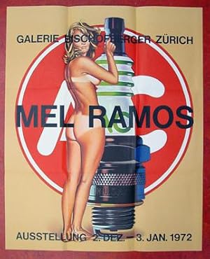 Bild des Verkufers fr Plakat- Mel Ramos. Offest. zum Verkauf von antiquariat peter petrej - Bibliopolium AG