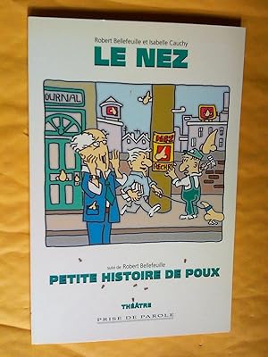 Bild des Verkufers fr Le Nez suivi de Petite histoire de poux. Thtre zum Verkauf von Claudine Bouvier