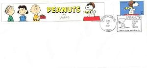 COMMEMORATIVE SNOOPY STAMP - LIMITED ISSUE STAMP WITH PICTORIAL BORDER ENVELOPE