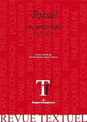 Seller image for textuel : une anthologie ; 1976-2016 for sale by Chapitre.com : livres et presse ancienne