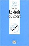 Image du vendeur pour Le Droit Du Sport mis en vente par RECYCLIVRE