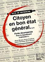 Seller image for Citoyen En Bon tat Gnral. for sale by RECYCLIVRE