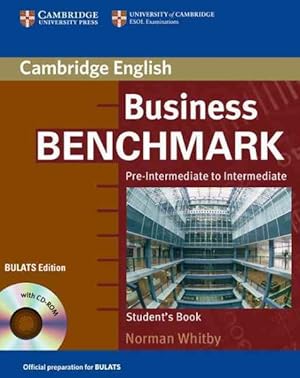 Immagine del venditore per Business Benchmark : Pre-intermediate to Intermediate, Student's Book: Bulats Edition venduto da GreatBookPrices