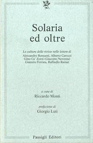 Seller image for Solaria ed oltre. for sale by LIBET - Libreria del Riacquisto
