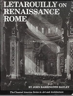 Seller image for Letarouilly on Renaissance Rome (Classical America Series in Art and Architecture) for sale by Bookfeathers, LLC