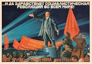 Seller image for Postcard: Long live to the socialist revolution all over the world! for sale by Ruslania