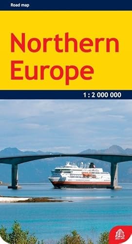 Seller image for Map of Northern Europe. Scale 1:2 000 000 for sale by Ruslania