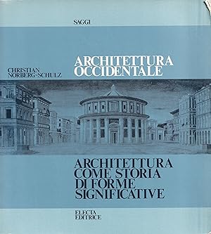 Bild des Verkufers fr Architectura occidentale. Architettura come storia di forme significative. zum Verkauf von Antiquariat Immanuel, Einzelhandel