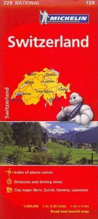 MAPA NATIONAL 729 SWITZERLAND (SUIZA)