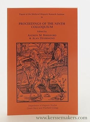 Bild des Verkufers fr Proceedings of the Ninth Colloquium. zum Verkauf von Emile Kerssemakers ILAB