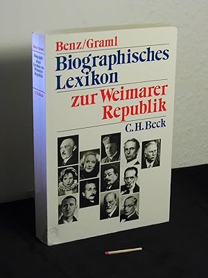 Seller image for Biographisches Lexikon zur Weimarer Republik - for sale by Erlbachbuch Antiquariat