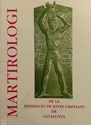 Seller image for Martirologi de la Federaci de Joves Cristians de Catalunya for sale by Llibres Capra