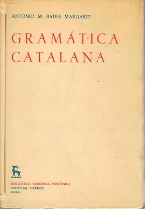 Seller image for GRAMATICA CATALANA. (2 Vols.) for sale by Asilo del libro