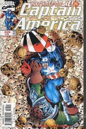 Seller image for Captain America - vol.3 n 8 - Live Kree or Die ! Chapter Two : Stuck in the middle for sale by Le-Livre