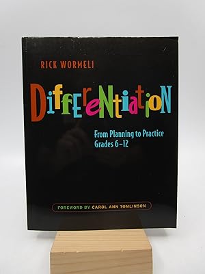 Seller image for Differentiation: From Planning to Practice, Grades 6-12 for sale by Shelley and Son Books (IOBA)