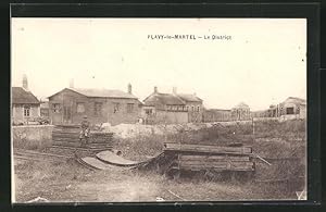 Carte postale Flavy-leMartel, Le District