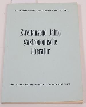 Zweitausend Jahre gastronomische Literatur