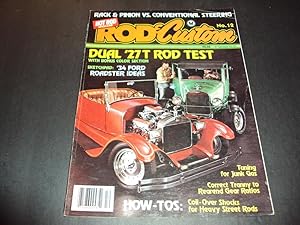 Rod And Custom #12 1980 Giant-How -To Section ,'34 Ford Roadster