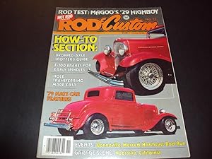 Rod And Custom #5 1978 Giant-How -To Section , Street Rods