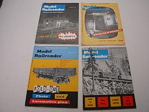 Model Railroader, January, February, March, May, 1958, Vol. 24, Nos. 1, 2, 3, 5 [Four (4) 1958 ma...