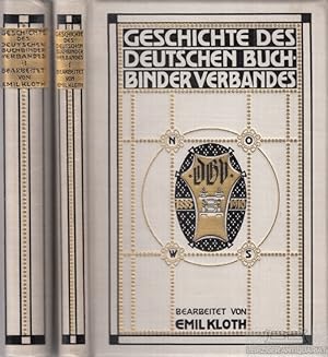 Imagen del vendedor de Geschichte des deutschen Buchbinderverbandes und seiner Vorlufer a la venta por Leipziger Antiquariat