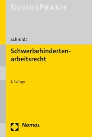 Immagine del venditore per Schwerbehindertenarbeitsrecht venduto da BuchWeltWeit Ludwig Meier e.K.