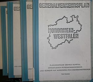 Generalverkehrsplan Nordrhein - Westfalen: Öffentlicher Personennahverkehr und Verkehr auf ausgew...