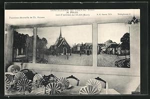 Carte postale Saint-Andre-de-l`Eure, Hostellerie du Cheval Noir