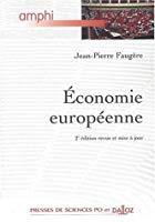 Seller image for Economie Europenne for sale by RECYCLIVRE
