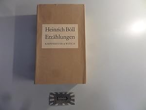 Image du vendeur pour Erzhlungen. Heinrich Bll. Hrsg. von Viktor Bll und Karl Heiner Busse mis en vente par Druckwaren Antiquariat