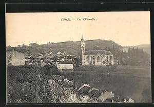 Carte postale Fumel, Vue d`Ensemble