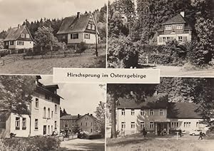 AK Hirschsprung im Osterzgebirge. Mehrbildkarte,