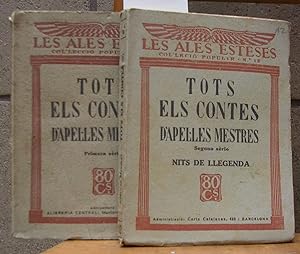 Imagen del vendedor de TOTS ELS CONTES. Primera srie i Segona srie (2 volums) a la venta por LLIBRES del SENDERI