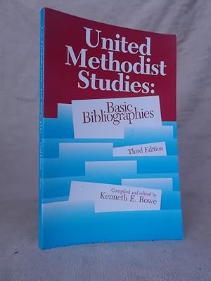 Seller image for UNITED METHODIST STUDIES: BASIC BIBLIOGRAPHIES THIRD EDITION for sale by Gage Postal Books