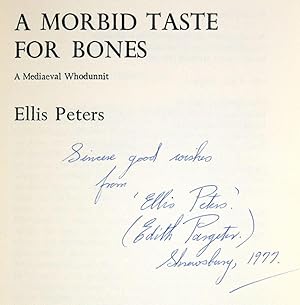a morbid taste for bones by ellis peters a morbid taste for bones by ellis peters