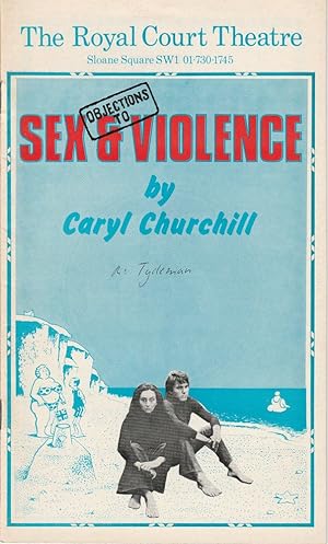 Seller image for Programmheft Objections to Sex & Violence by Caryl Churchill. First performed 2nd January 1975 for sale by Programmhefte24 Schauspiel und Musiktheater der letzten 150 Jahre