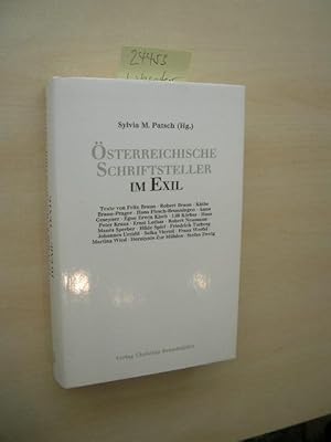 Bild des Verkufers fr sterreichische Schriftsteller im Exil. SIGNIERT. zum Verkauf von Klaus Ennsthaler - Mister Book