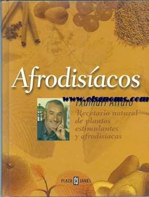Imagen del vendedor de Afrodisacos. Recetario natural de plantas estimulantes y afrodisacas. a la venta por Llibreria Antiquria Els Gnoms