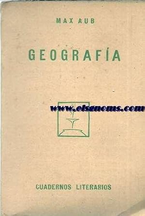 Image du vendeur pour Geografa. mis en vente par Llibreria Antiquria Els Gnoms