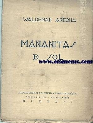 Imagen del vendedor de Maanitas del sol. a la venta por Llibreria Antiquria Els Gnoms