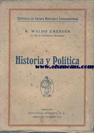 Seller image for Historia y Poltica.Versin castellana por Santiago Valent Camp. for sale by Llibreria Antiquria Els Gnoms