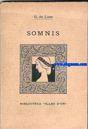 Imagen del vendedor de Somnis. a la venta por Llibreria Antiquria Els Gnoms