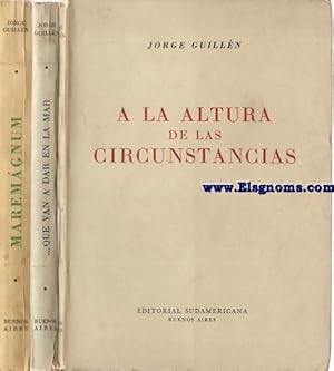 Imagen del vendedor de Clamor. Tiempo de historia (Maremagnum,.Que van a dar en la Mar.A la altura de las circunstancias). a la venta por Llibreria Antiquria Els Gnoms