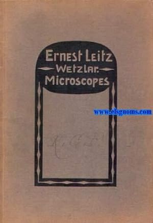 Seller image for Microscopes.Catlogo No. 44A. Ernest Leitz - Wetzlar Fabrique d'instruments d'optique. for sale by Llibreria Antiquria Els Gnoms