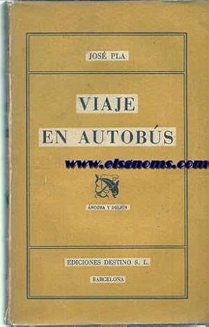 Imagen del vendedor de Viaje en autobs. a la venta por Llibreria Antiquria Els Gnoms